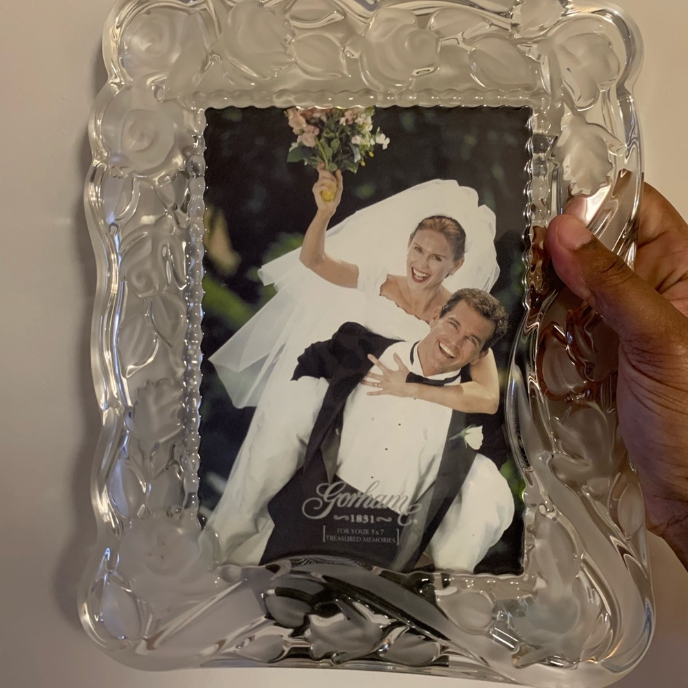 BRAND NEW NEVER USED Lenox Crystal photo frame